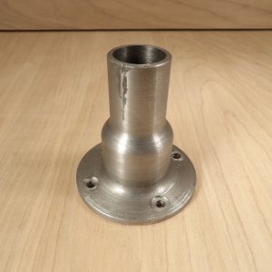 Starting crank housing