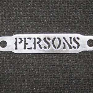 Persons Seat Tag
