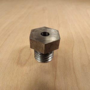 Transmission drain valve guide