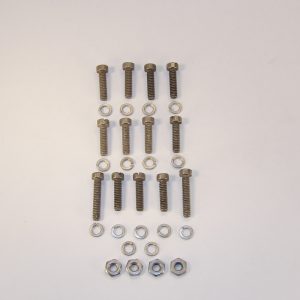 Deluxe Timing Cover Screw & Washer kit,  Nickle Plated