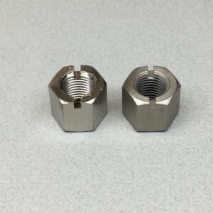 3/8-24 Hex Nut Tall, 1/2" x 9/16"