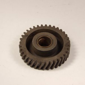 Magneto Idler Gear with Bushing, Spiral Cut Teeth