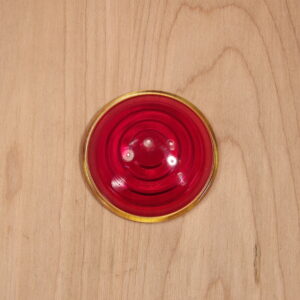 Tail Light Ruby Glass