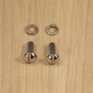 Mag Belcrank Mounting Screw/Washer Kit, Nickle Plated