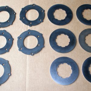 Eclipse large engine clutch plate Kit, Steel Plates