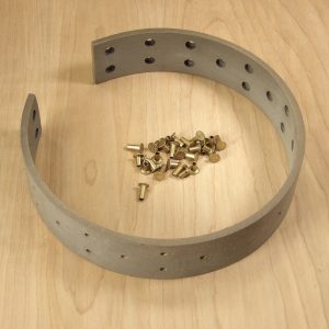 Brake Lining with Rivets