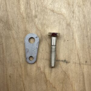 Tracey Snap-Jack side stand spring clip and bolt