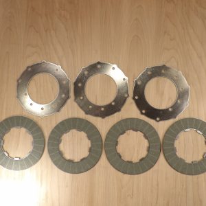 Clutch Plate kit, Kevlar lined