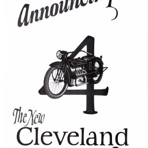 1926 CLEVELAND 4 ANNOUNCEMENT