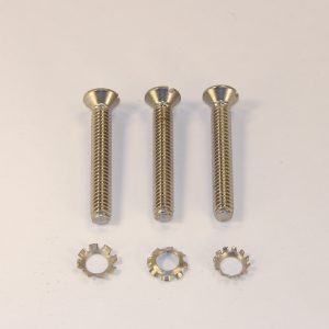 KJ Intake Rocker Arm Cover Screw & Washer kit,  Nickle Plated