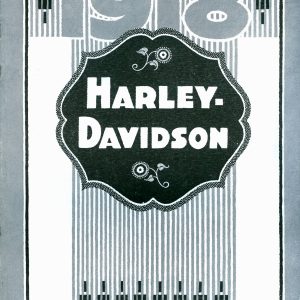1918 Harley Sales Brochure