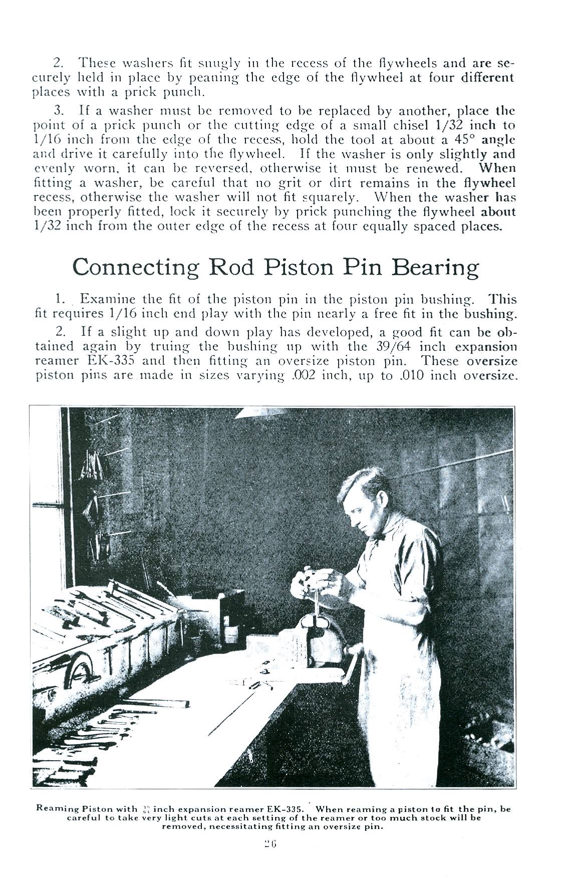 1918 Harley Motor Repair Manual - Image 4