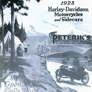 1923 Harley Sales Brochure