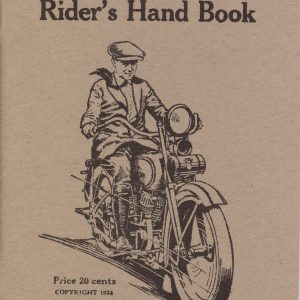 1925 Harley Rider's Hand Book