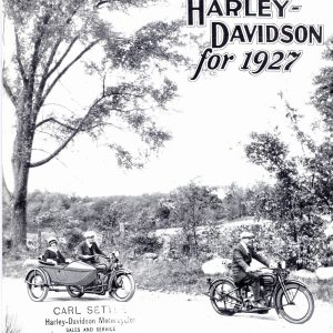 1927 Harley Sales Brochure