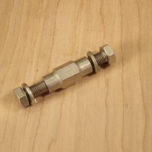Luggage Carrier Bolt Spacer Kit, (Mudguard Pivot), includes pivot, bolts and washers