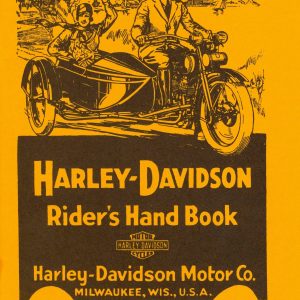 1929 Harley Rider's Hand Book