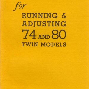 1936 & later Harley U, UL &ULH Instructions