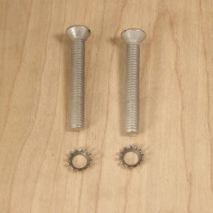 KJ Instrument Panel Top Mounting Screw & Lockwasher Kit, Nickle Plated