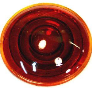 Tail Light Red Glass, 2"