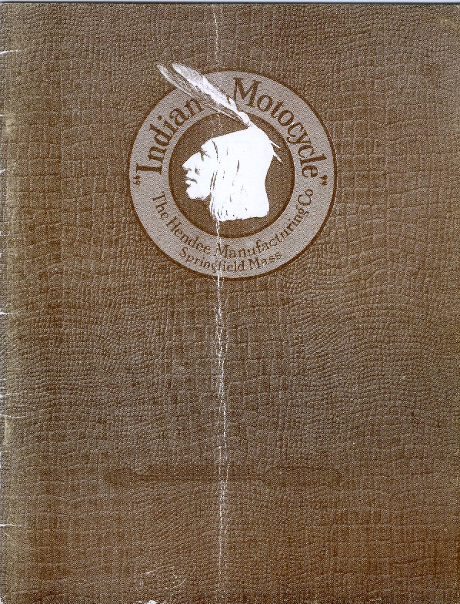 1912 Indian Sales Catalog