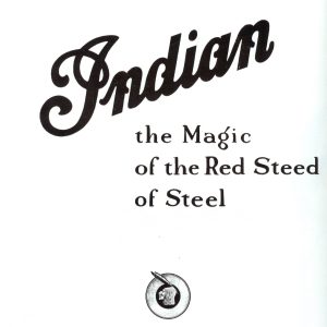 1926 Indian 1901 to 1926 Silver Jubilee Brochure