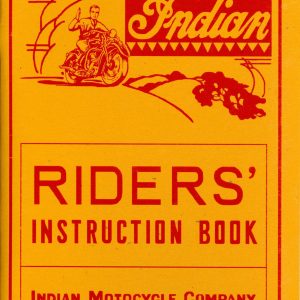 1947 Indian Rider's Instructions Book