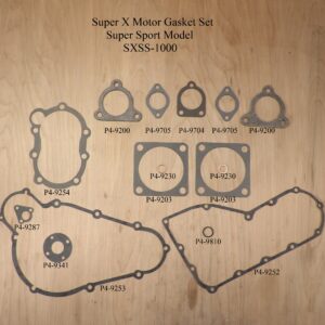 Super X Motor Gasket Set, Super Sport