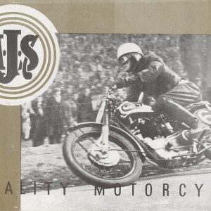 1948 AJS catalog 8 pages