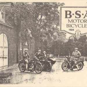 1924 BSA catalog  36 pages