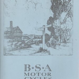 1926 BSA catalog (export edition) 31 pages