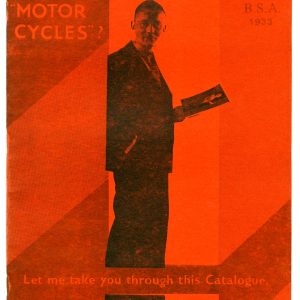 1933 BSA catalog