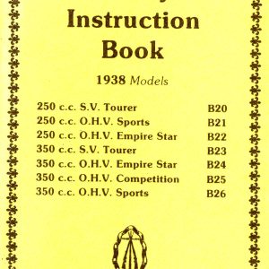 BSA Instruction Book  52 pages