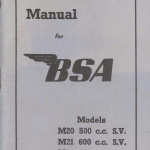 BSA Instruction Manual  64 pages