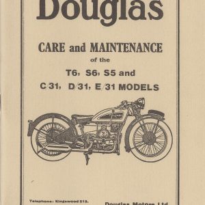 1929 Douglas Care & Maintenance 32 pp