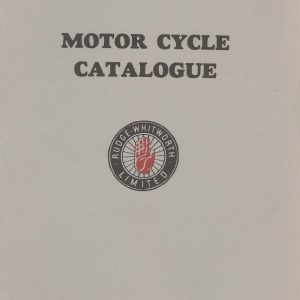 1930 Rudge-Whitworth catalog 20 pages
