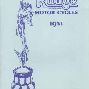 1931 Rudge catalog 24 pages