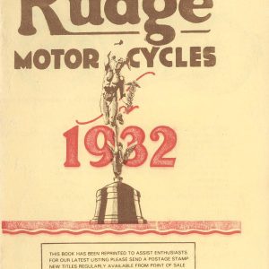 1932 Rudge catalog 6 pages