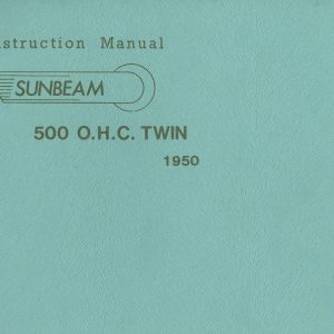 1950 Sunbeam Instruction Manual 80 pages