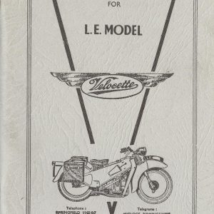 Velocette Two Stoke Instruction 14 pages