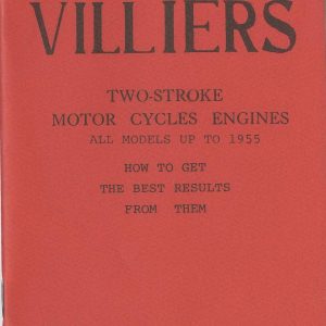 Up to 1955 Villers Two-Stroke 32 pages