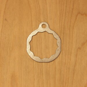 Shaft nut lock washer