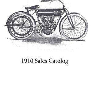 1910 Flying Merkel Sales Brochure,      Black & White Copy