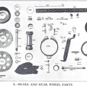 Rear Wheel & Brake Parts