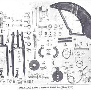 Fork & Front Wheel Parts