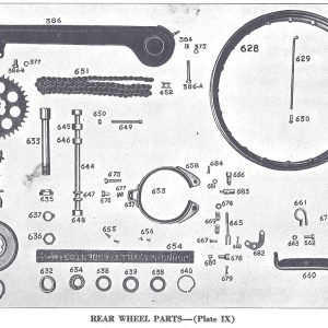 Rear Wheel & Brake Parts